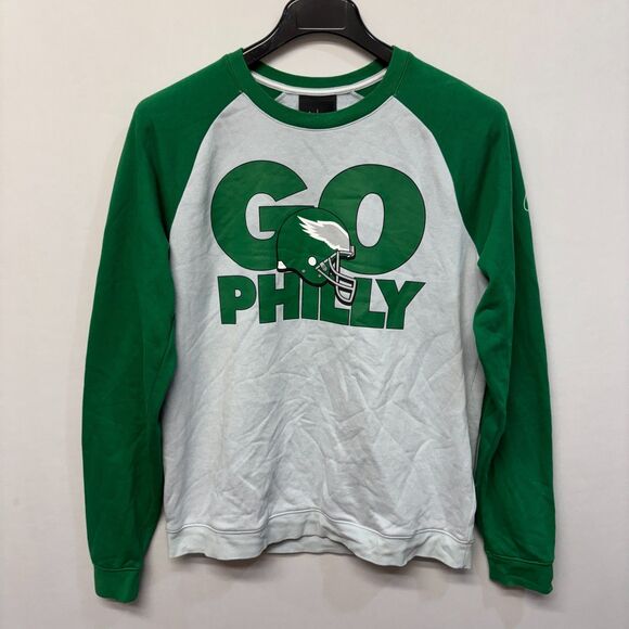 Nike Go Philly NFL Philadelphia Eagles Sweatshirt Men Size Medium C025 -12 - Picture 1 of 15